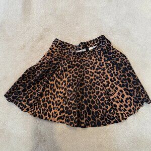 Leopard Mini Skirt